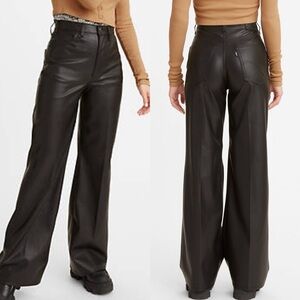 Levi’s | Premium 70’s Flare Faux Leather Jeans